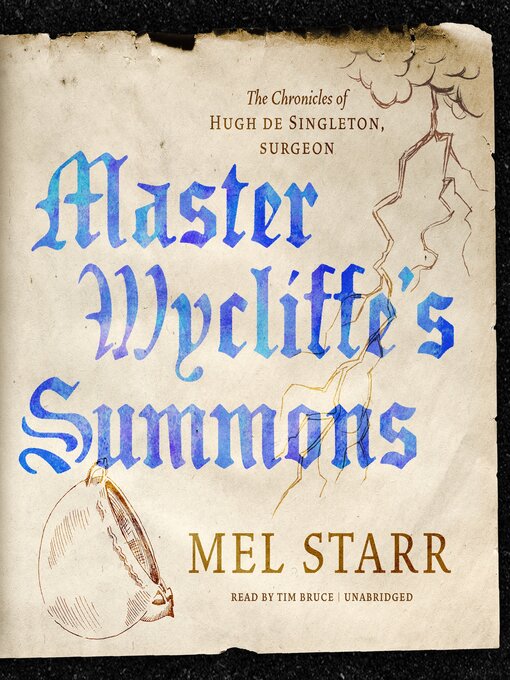 Title details for Master Wycliffe's Summons by Mel Starr - Wait list